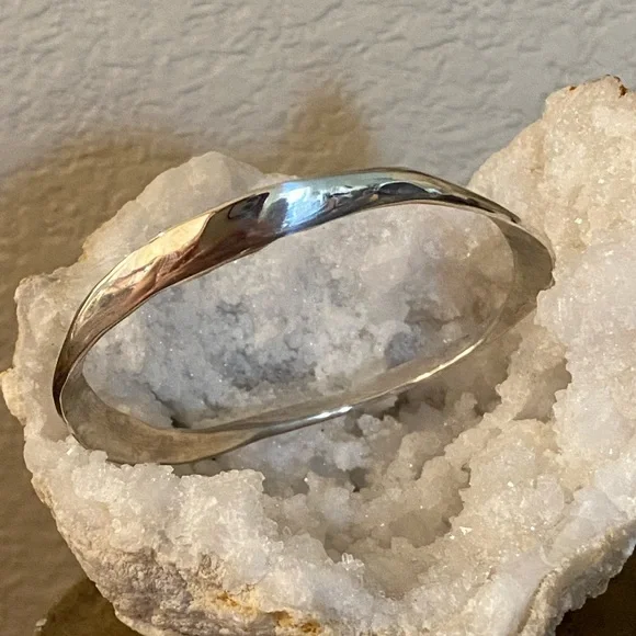 Sterling Bangle - Picture 2 of 8